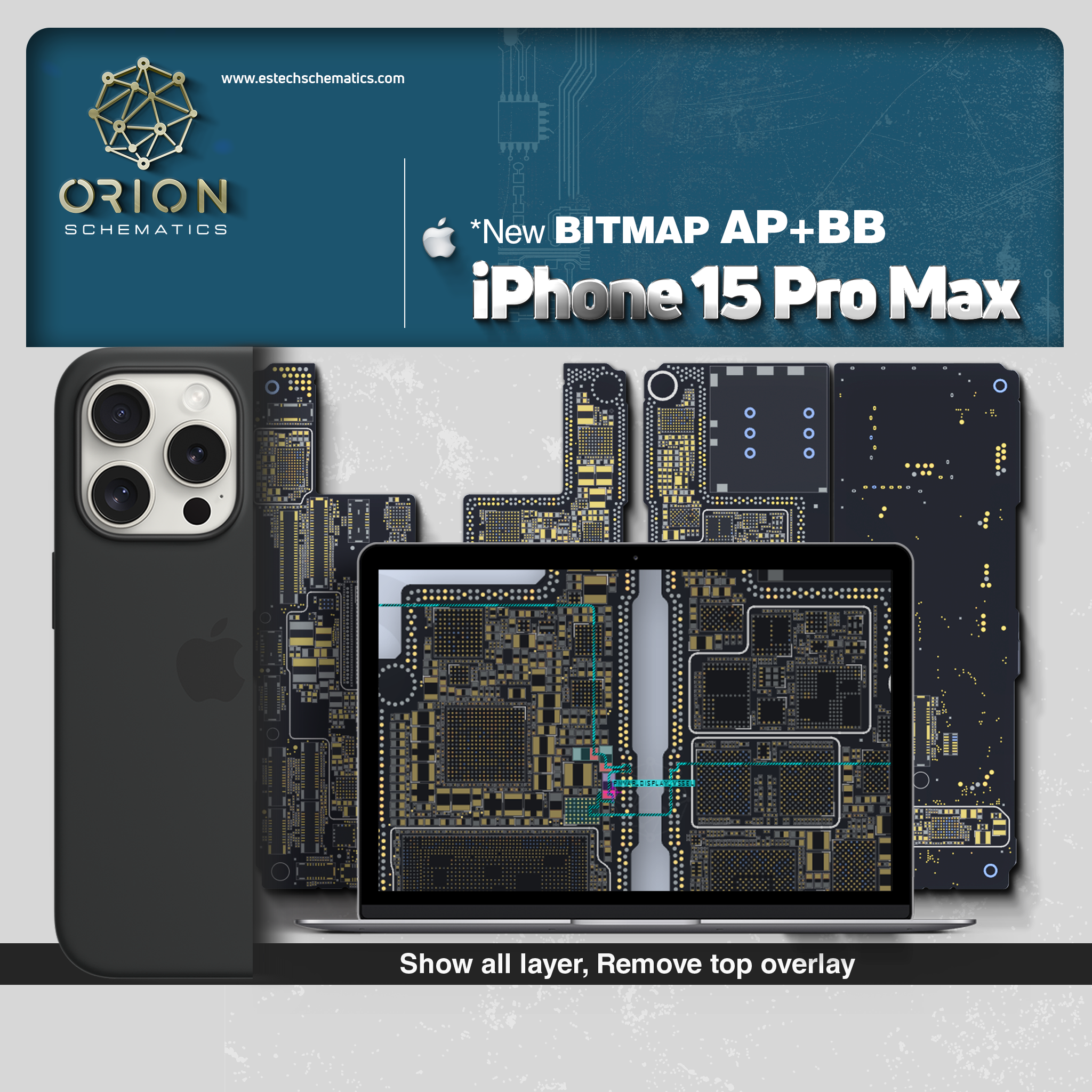 Bitmap multilayer iphone 15 pro max orion